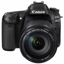 佳能（Canon）EOS 80D 单反套机（EF-S 18-200mm f3.5-5.6 IS） 2420万有效像素 45点十字对焦 WIFI NFC