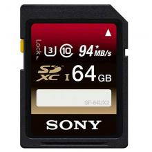 索尼（SONY） SF-64UX2存储卡64G高速SD卡A7R2 A7M3 微单相机内存卡