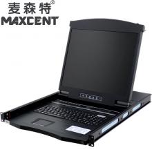 麦森特（MAXCENT） kvm切换器8口16口4口1口 USB机架式折叠LCD...