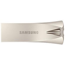 三星（SAMSUNG）32GB USB3.1 U盘 BAR升级版+ 香槟银 读速200MBs 金属坚固，高速便携（Gen 1）