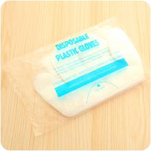 加厚PE塑料薄膜一次性手套100只装 厨房餐饮护肤手套