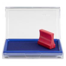 齐心，快干印台（大长方形），B3720红 12盒装
