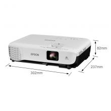 爱普生（EPSON）CB-X05E 投影仪 投影机办公（标清 3300流明 支持左右梯形校正）