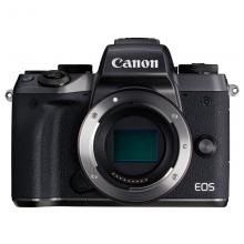 佳能微单 （Canon） EOS M5 黑色机身（2420万像素 触控翻转LCD 专业电子取景器 全像素双核对焦）