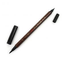 日本UNI三菱PFK-302N双头毛笔 软头笔 书法用亲子毛笔