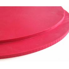 雪奥（xueao）0524 圆形印章垫 红色 直径16cm 厚度4mm