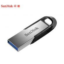 闪迪(SanDisk)256GB USB3.0 U盘 CZ73酷铄 银色 读速1...