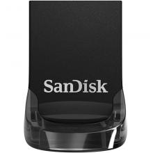 闪迪(SanDisk)256GB USB3.1 U盘 CZ430酷豆 黑色 读速130MB/s 车载U盘 小身材 大容量