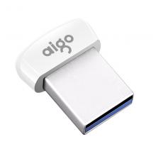 爱国者（aigo）64GB USB3.1 高速读写U盘 U2 车载U盘 音乐U盘 白色 