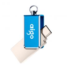 国者（aigo）64GB Type-C USB3.1 手机U盘 U355 蓝色