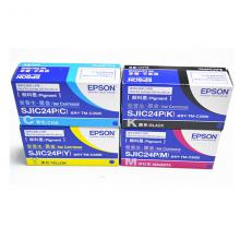 爱普生（EPSON）SJIC24P(KCYM)标签打印机墨盒套装 (适用TM-C...