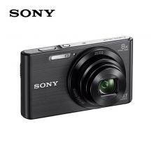 索尼（SONY） DSC-W830 家用数码相机 卡片机2010万有效像素 8倍光学变焦 黑色	