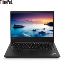 联想ThinkPad E480（01CD）14英寸窄边框笔记本电脑（i5-8250U 8G 128G PCIeSSD+500G RX550 2G独显）黑色