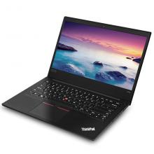 联想ThinkPad E480（01CD）14英寸窄边框笔记本电脑（i5-8250U 8G 128G PCIeSSD+500G RX550 2G独显）黑色
