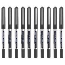 日本UNI三菱 UB-150签字笔可透视中性笔0.5mm签字笔 大容量一次性签字...