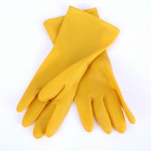UPIN 南洋乳胶手套加厚耐酸碱橡胶手套 家用手套洗碗手套 工业牛筋手套1付 1付 L（大号）